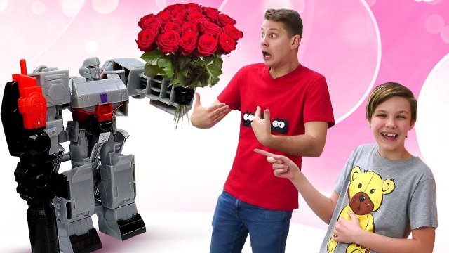 Роботы Трансформеры игры онлайн - Перепрошивка Десептиконов! Смешное видео шоу Полицейская Академия