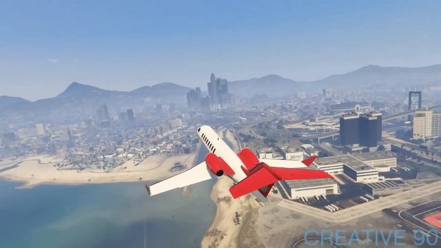 GTA 5 - КРУШЕНИЯ САМОЛЕТОВ И СМЕШНЫЕ МОМЕНТЫ!
