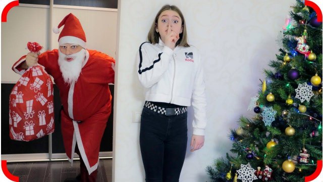 Дед Мороз НАСТОЯЩИЙ? Тома поймала Деда Мороза!!!