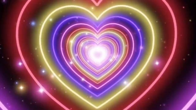 Музыка из тик тока и неоновые сердечки на фоне. Music from tik tok ??