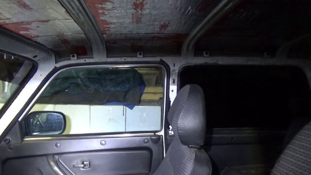 ТЮНИНГ салона/ЧЁРНЫЙ потолок/НИВА 21214/ОСВЕЩЕНИЕ Приора Люкс/ШУМОИЗОЛЯЦИЯ Крыши!!!