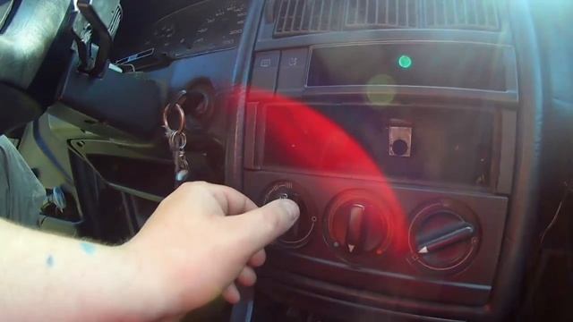 Ауди-80/Audi-80 регулятор печки не работают положения!!!!не исправен терморезистор!!!