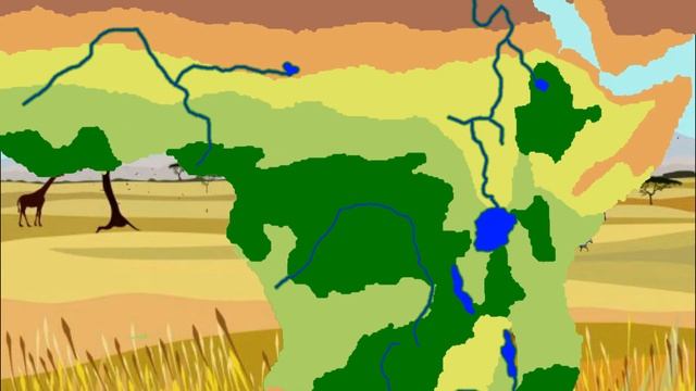 Про Материк АФРИКА детям