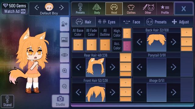 создаю персонажей по трём смайлам //#Гача клуб//