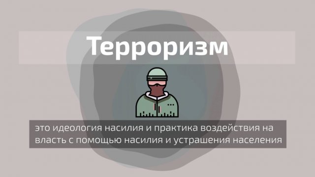 Терроризм – угроза обществу!