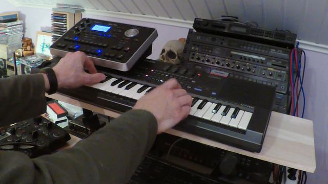 Roland BK-7M & Roland FC-7 song Spring Rock in November 27.11.2022