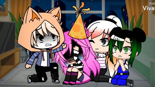 ⛓Забыла⛓гача клуб клип⛓ for Кошка Лана/Кот Лео