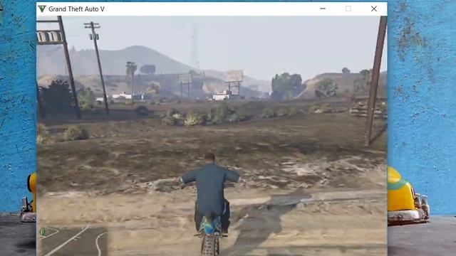Трюки на Мотоцикле в GTA V