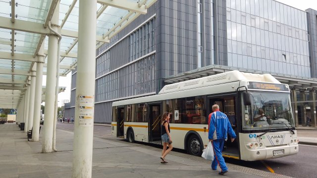 368 маршрут автобуса. 20.08.2022 год. Долгопрудный.