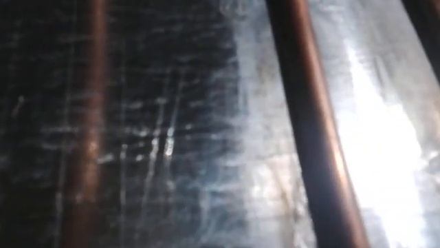 Пайка медной трубки к оцинковке