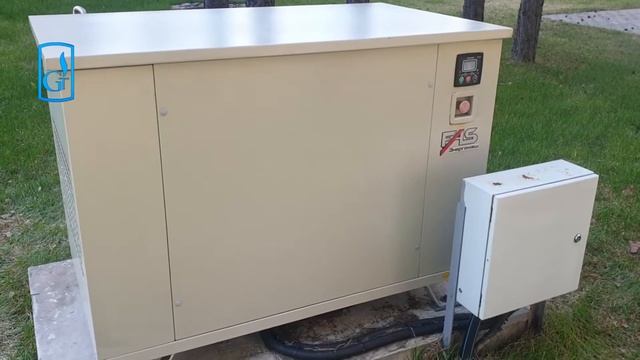 Газовый генератор #Фасэнергомаш 10 кВт, 1 фаза.
