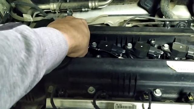 Замена свечей Kia Rio