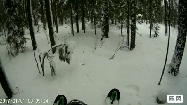 Тунгус 500 по глубокому снегу