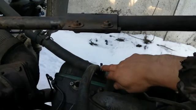 Подогреватель двигателя на МАЗ (3 КВТ)