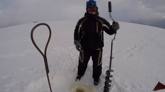 Рыбинское водохранилище (Зимняя рыбалка и отдых на Верхней Рыбинке)