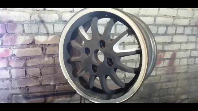 Порошковая покраска литых дисков в 2 цвета