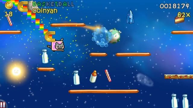 Нян кет #3 Детский игровой мультик для детей! Nyan Cat # Мобильные игры