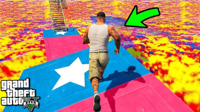 ПОЛ ЭТО ЛАВА ОПАСНОЕ ИСПЫТАНИЕ НА ВЫЖИВАНИЕ В ГТА 5 МОДЫ! ОБЗОР МОДА В GTA 5! ИГРЫ ВИДЕО MODS