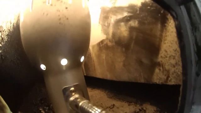 Горелка Бабингтона, что случилось через три месяца непрерывной работы.