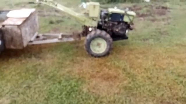 Тяжелый мотоблок "Зубр" 12 л.с.