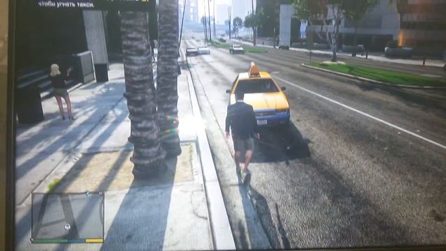 Как устроится на работу taxi в гта 5☺