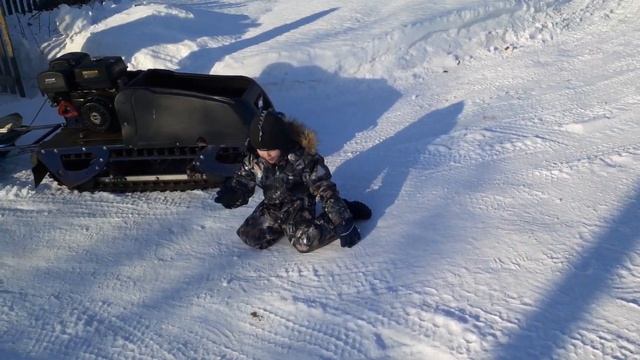 Мотособака зверь/ Тест драйв