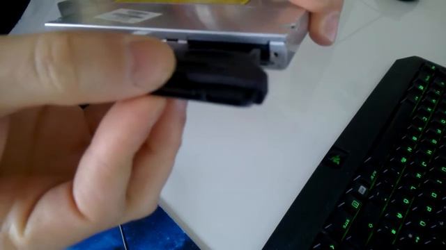 Can't connect SATA slimline to SATA adaptor