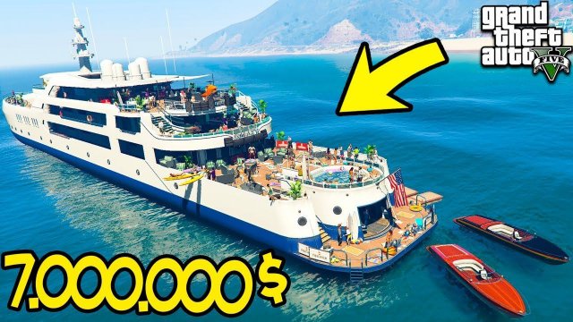 КУПИЛ ЯХТУ И УСТРОИЛ ВЕЧЕРИНКУ РЕАЛЬНАЯ ЖИЗНЬ В ГТА 5 МОДЫ! ОБЗОР МОДА В GTA 5! ИГРЫ ВИДЕО MODS