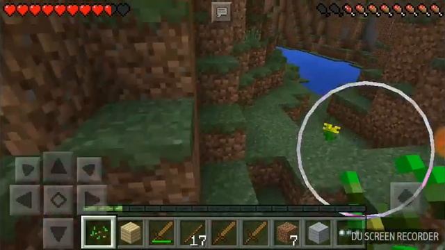 Профессионал и нубик играет в Minecraft