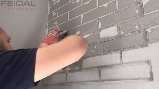 Сделай САМ. Кирпичи под трафарет!