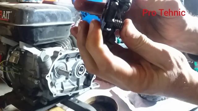 Редуктор с автоматическим сцеплением 2:1, 20мм,  для двигателя Lifan 168f за 5т.р.