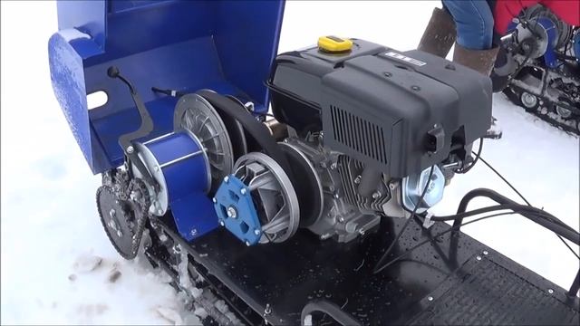 Мотобуксировщик Лидер 1Р 17 лс с реверсом