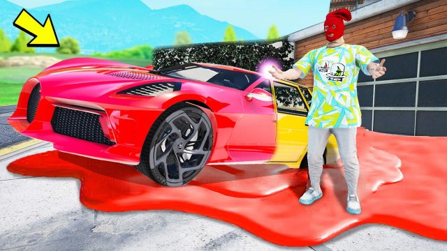 ВСЁ К ЧЕМУ Я ПРИКОСНУСЬ СТАНОВИТСЯ ЧИТ ТАЧКОЙ! БИТВА ВОРОВ ГТА 5! ГТА 5 МОДЫ!