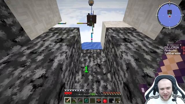 ЭЛЕКТРОНИК ЛАКИ СКАЙБЛОК С ЛАКИ БЛОКАМИ!!! #92 (DILLERON, Minikotic, DeeeDoc) Minecraft