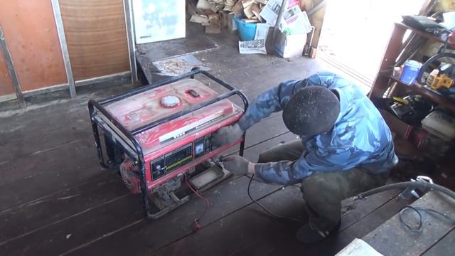 не заводится бензогенератор 190f