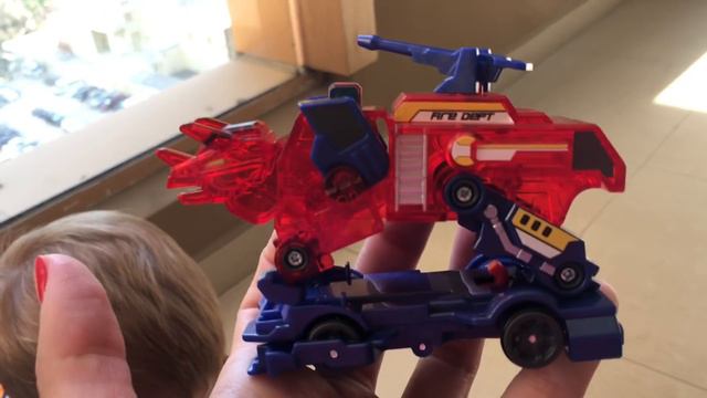 Дикие Скричеры Трицератопс и Пегас Новые  Трансформеры Мультфильм