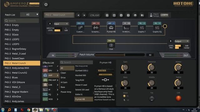 Hotone Ampero II Stomp (Reamping). Настройка Reaper для реампинга и записи DI сигнала