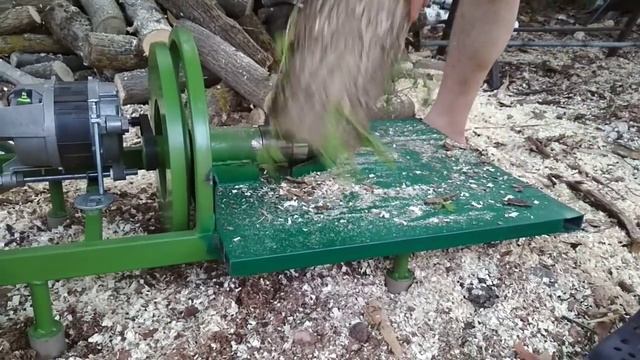 Электро колун с двигателем от стиральной машины