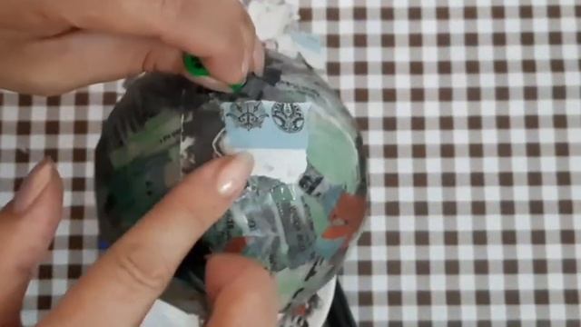 Мастер класс шар в технике папье маше