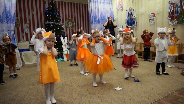 Новый год в младшей группе #детскийсад #новыйгод #дети