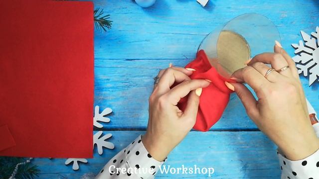 DIY?НОВОГОДНИЙ БАШМАЧОК ДЛЯ СЛАДОСТЕЙ своими руками?Christmas Boots?Сапожок Деда Мороза?