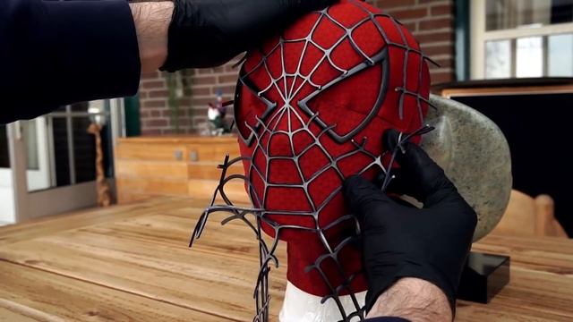 Маска Человека-Паука - создание гиперреалистичной реплики | Comics-Day.ru