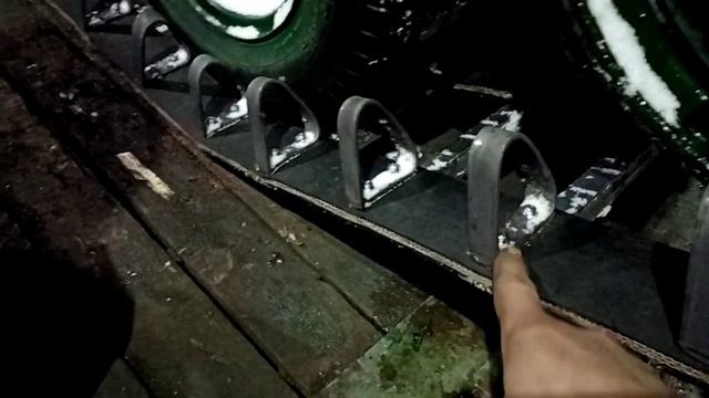 самодельный гусеничный мини трактор. обзор