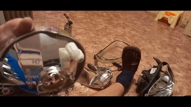 Преображение фар Калина 1