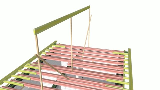 Мансардная крыша самая наипростейшая Ч.1. (субтитры) - каркас // mansard roof (subs)