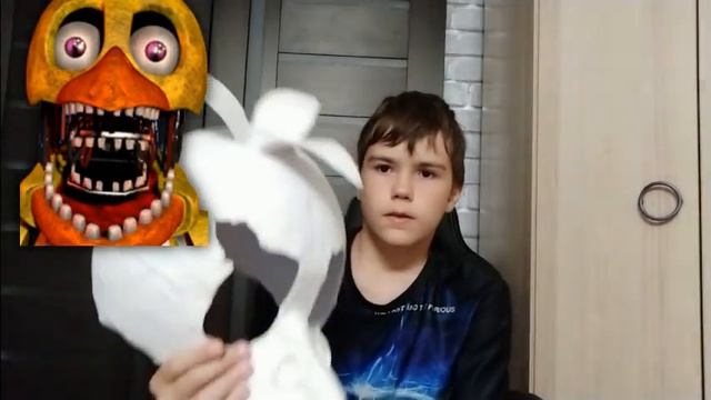 Моя коллекция масок аниматроников (Бонни, Чика, Фокси, Спрингтрап)