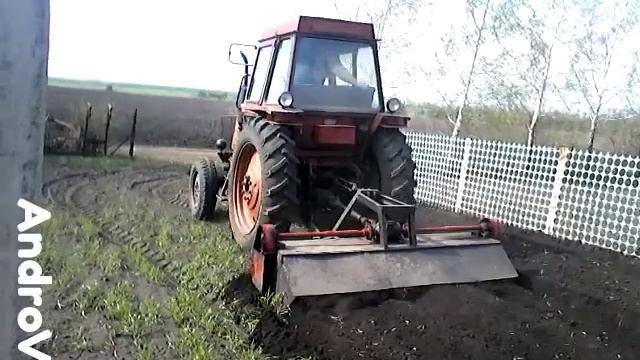 Лтз 55 с фрезой