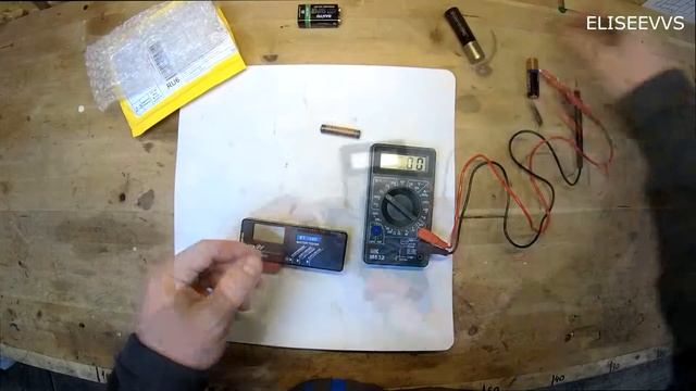 обзор, тест и доработка тестера батареек BT 168D