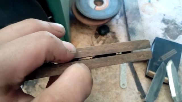 нож из пилы по металлу (пила Робеля или мехпила)