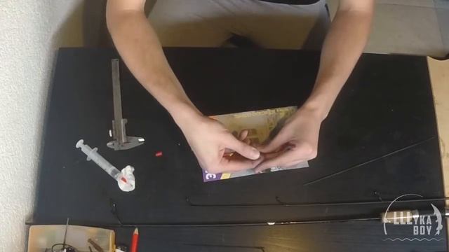 Ремонт спиннинга УЛЬТРАЛАЙТ UL/ ВЕРШИНКА ИЗ УГОЛЬНОГО ХЛЫСТИКА